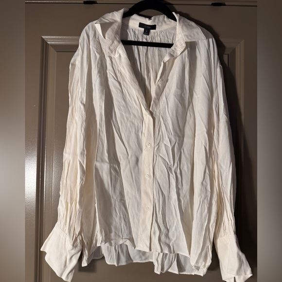 J. Crew Tops - J. Crew Off-White Textured Blouse